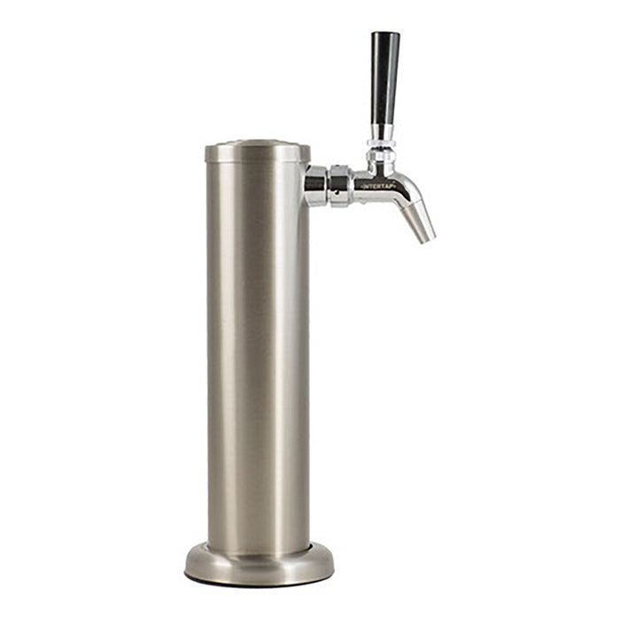 Tap - Single SS Tower with Optional Stainless Steel NUKATAP