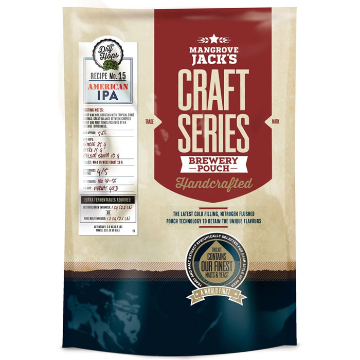Mangrove Jack's Craft Series Brew Pouch - American IPA + Dry Hops