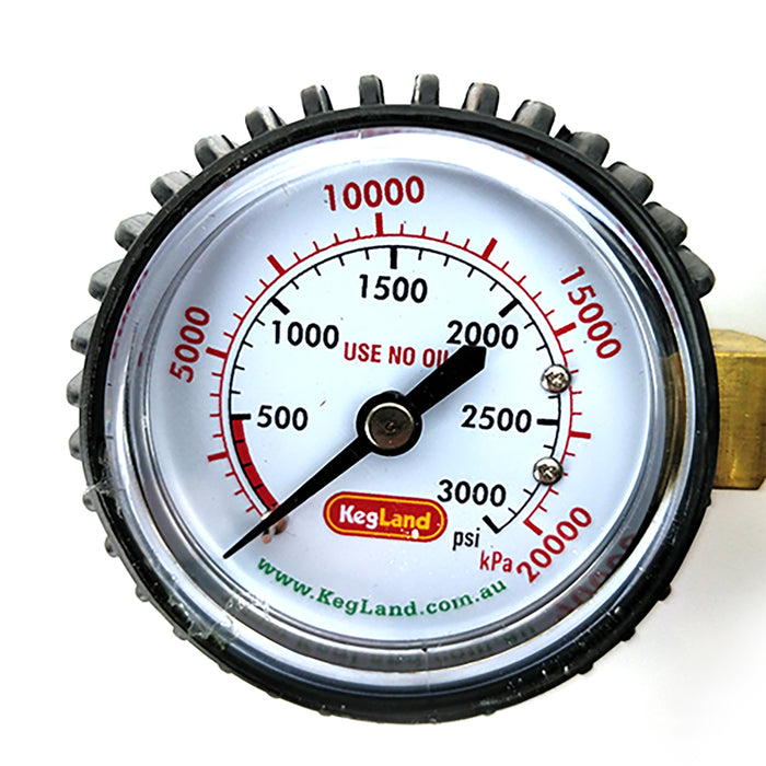Regulator Gauge - High Pressure (0-3000 PSI)
