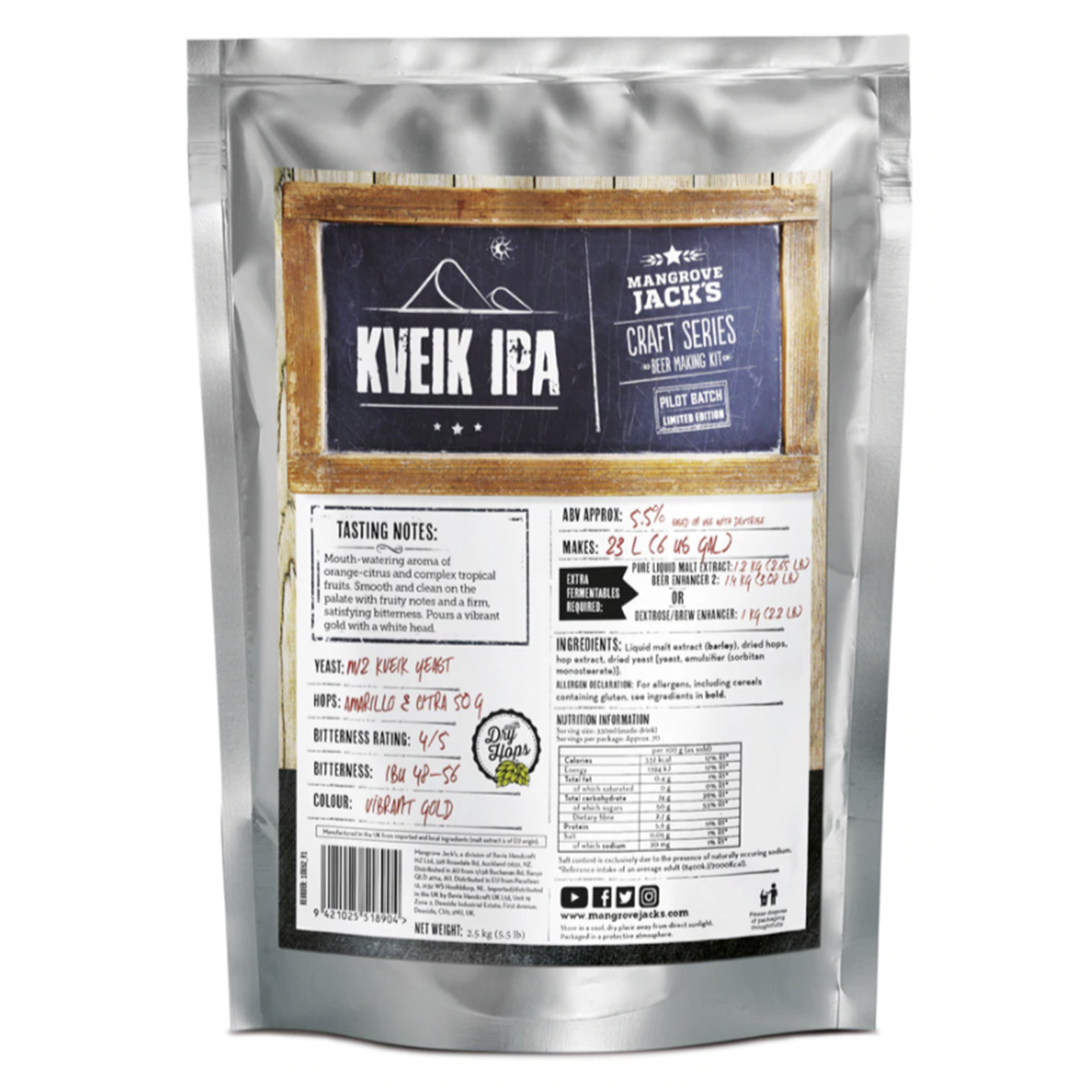 Beer Kits - Mangrove Jack's Craft Series