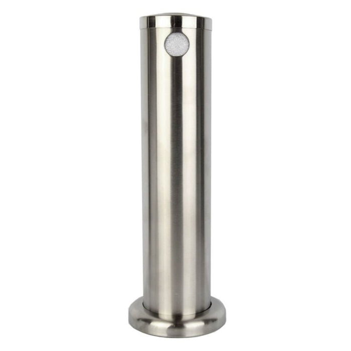 Tap - Single SS Tower with Optional Stainless Steel NUKATAP