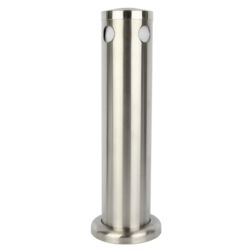 Stainless Steel Font Tower - Double