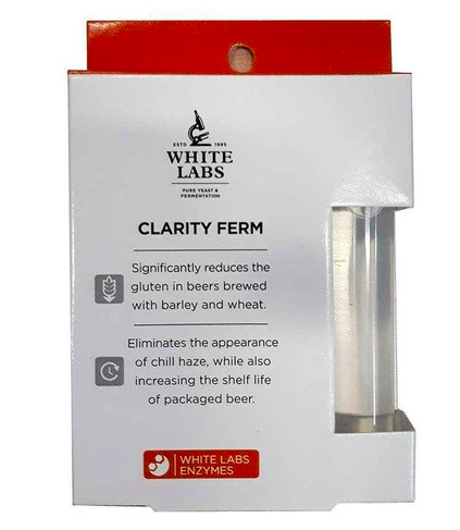 Clarity Ferm - Dramatically reduces gluten in beer!