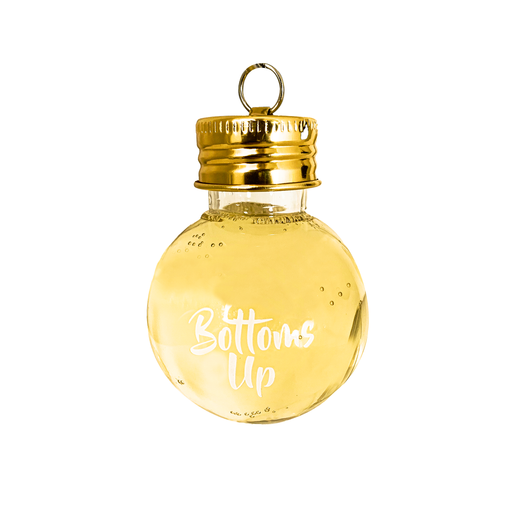 Christmas Booze Balls - Bottoms Up Ornament (50 ml)