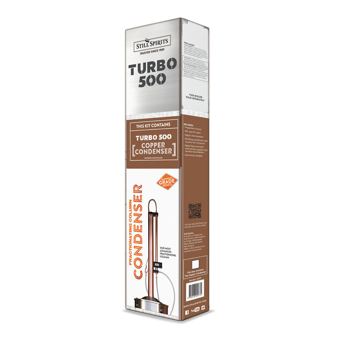 Turbo 500 - Reflux Copper Condenser