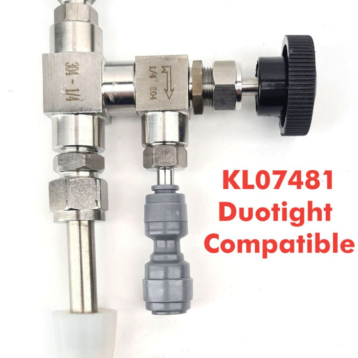 Counter Pressure Bottle Filler Kit (Duotight Compatible)