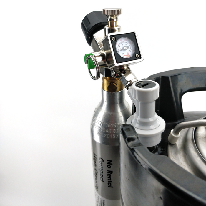 Mini Core 360 CO2 Regulator - SodaStream & 16g Bulb Compatible