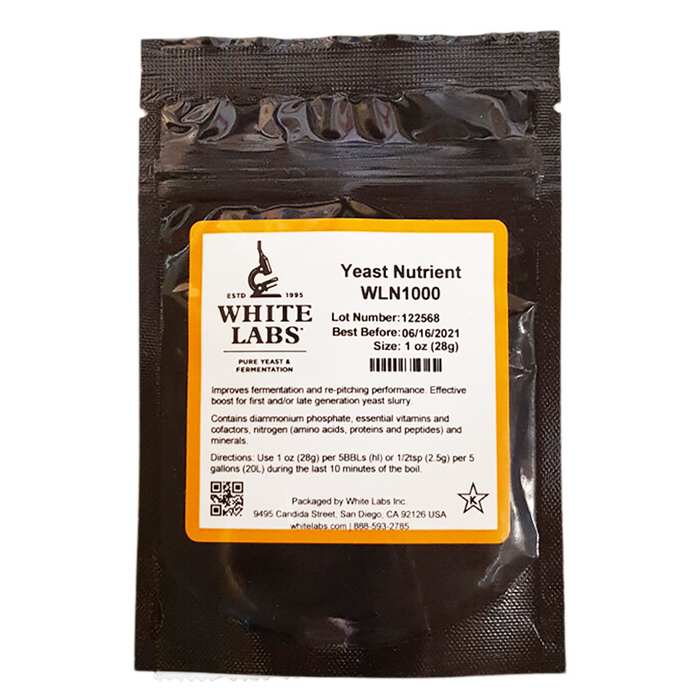 White Labs WLP1000 Yeast Nutrient (1oz)